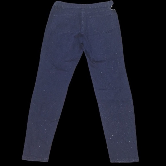 Bongo Paint Splash Skinny Jeans Size 12 - Picture 3 of 7